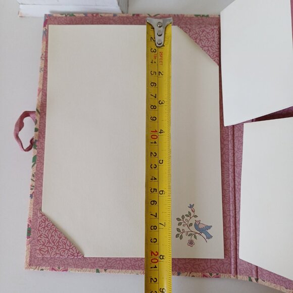 Vintage Avon French Astor Stationery Writing Folio Paper Note Card & Envelopes - Picture 9 of 12